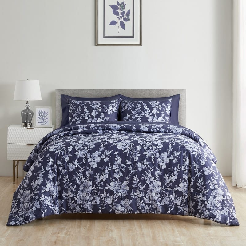Wonderful Sophia 5-Piece Floral Pattern Comforter Set