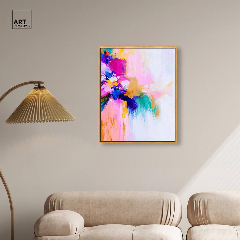 Contrast of Purity III Canvas by Art Remedy