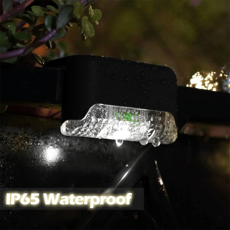 Warm light 32PCS Solar Deck Lights Outdoor