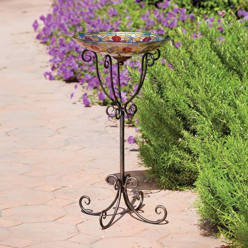 31.5 in. H Birdbath Stand