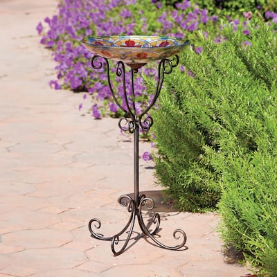 31.5 in. H Birdbath Stand