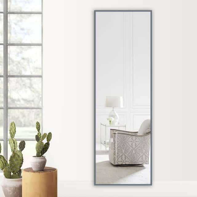 Carson Carrington Paaskynen Aluminum Alloy Full Length Floor Mirror