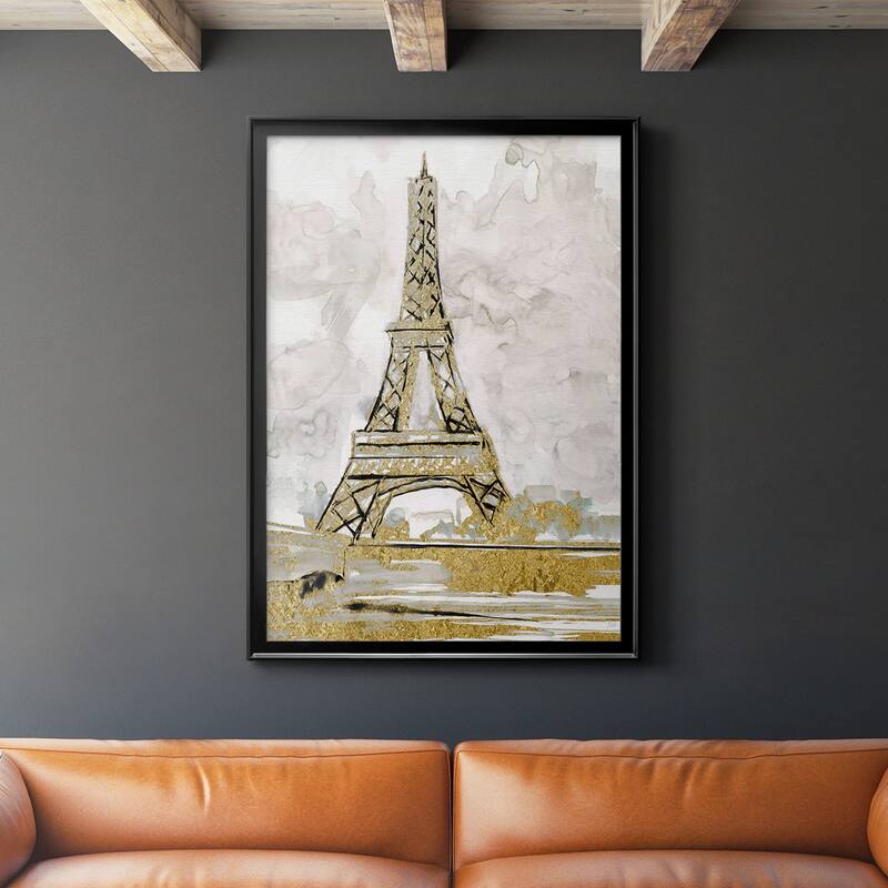 Eiffel Tower Glitz Premium Framed Print - Ready to Hang