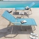 preview thumbnail 74 of 72, Outdoor Patio Lounger Aluminum Adjustable Chaise Lounge Chairs with Arms (Set of 2/4) - See Picture