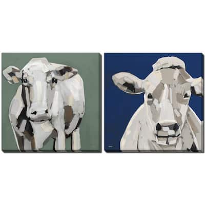 Neutral Cow Set of 2