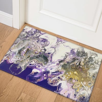 Addison Indoor/ Outdoor Karina Abstract Washable Area Rug