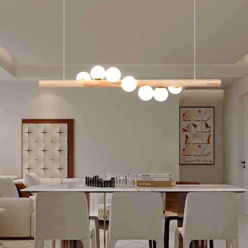7 Heads Modern Chandelier Light Living Room Lamp Decoration Modern - 47" x 39"