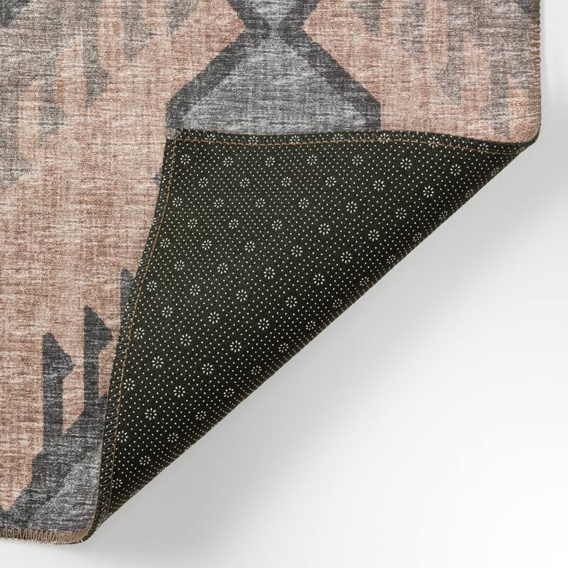 Indoor/ Outdoor Addison Yuma Southwest Ikat Washable Area Rug