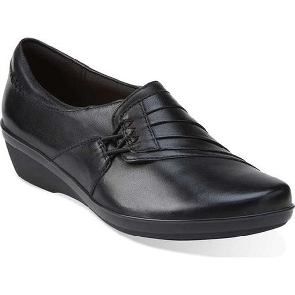 Shop Clarks Women�s Everlay Iris Shoe Black Sheep Full