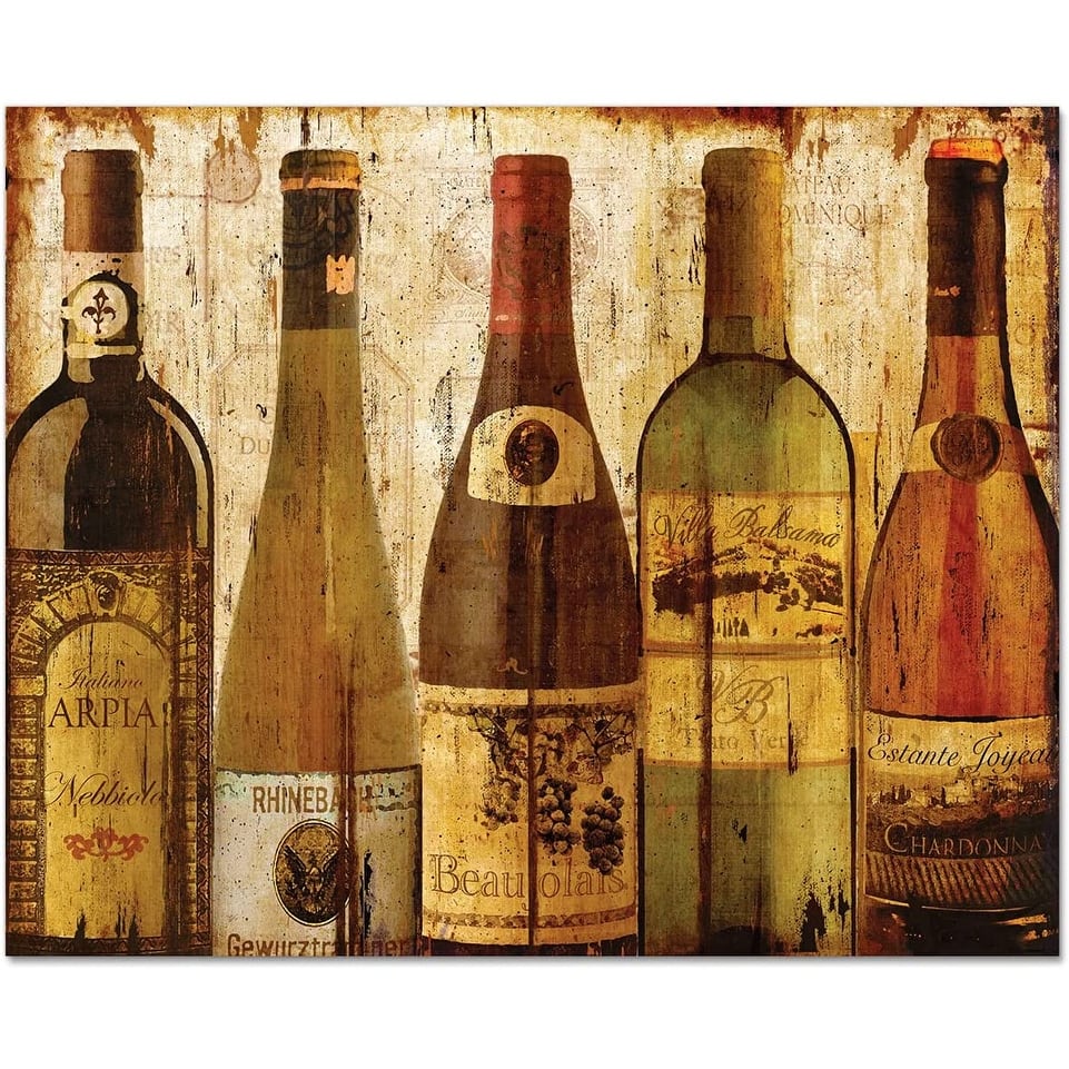 CounterArt Wines Samples 3mm Heat Tolerant Tempered Glass Cutting Board 15" x 12" Made in the USA Dishwasher Safe