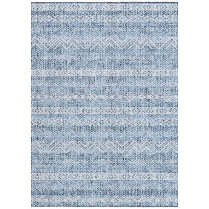 HomeRoots Southwestern Transitional Rectangle Outdoor Rug