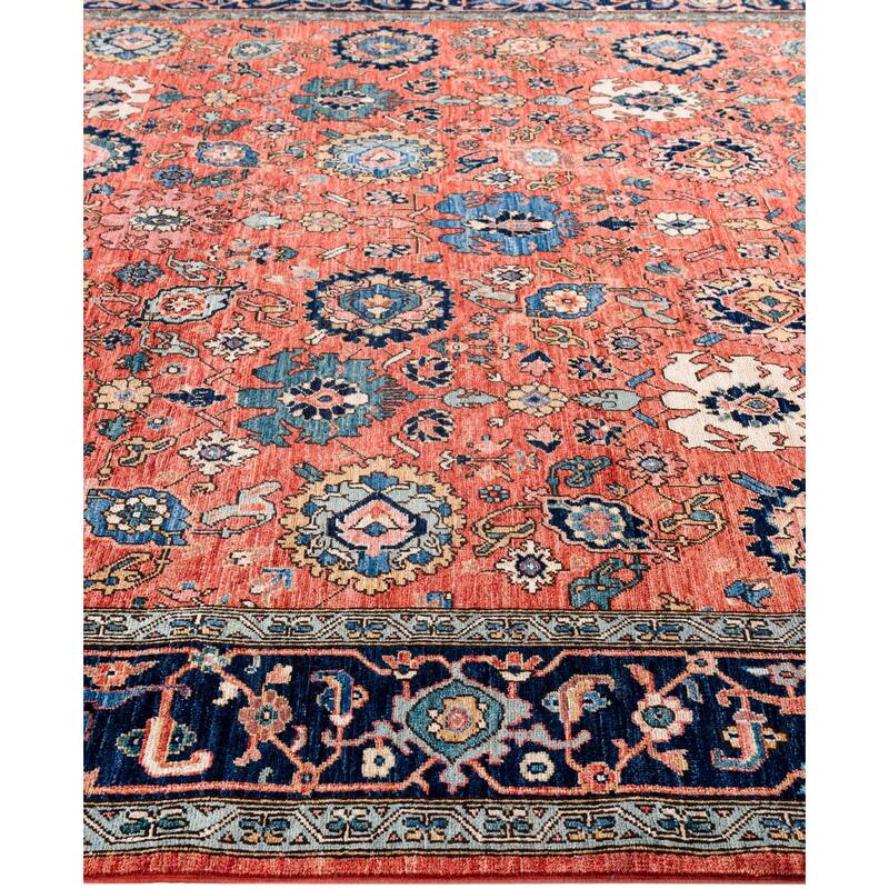 Serapi One-of-a-Kind Hand-Knotted Area Rug - Red - 8' 2" x 9' 10"