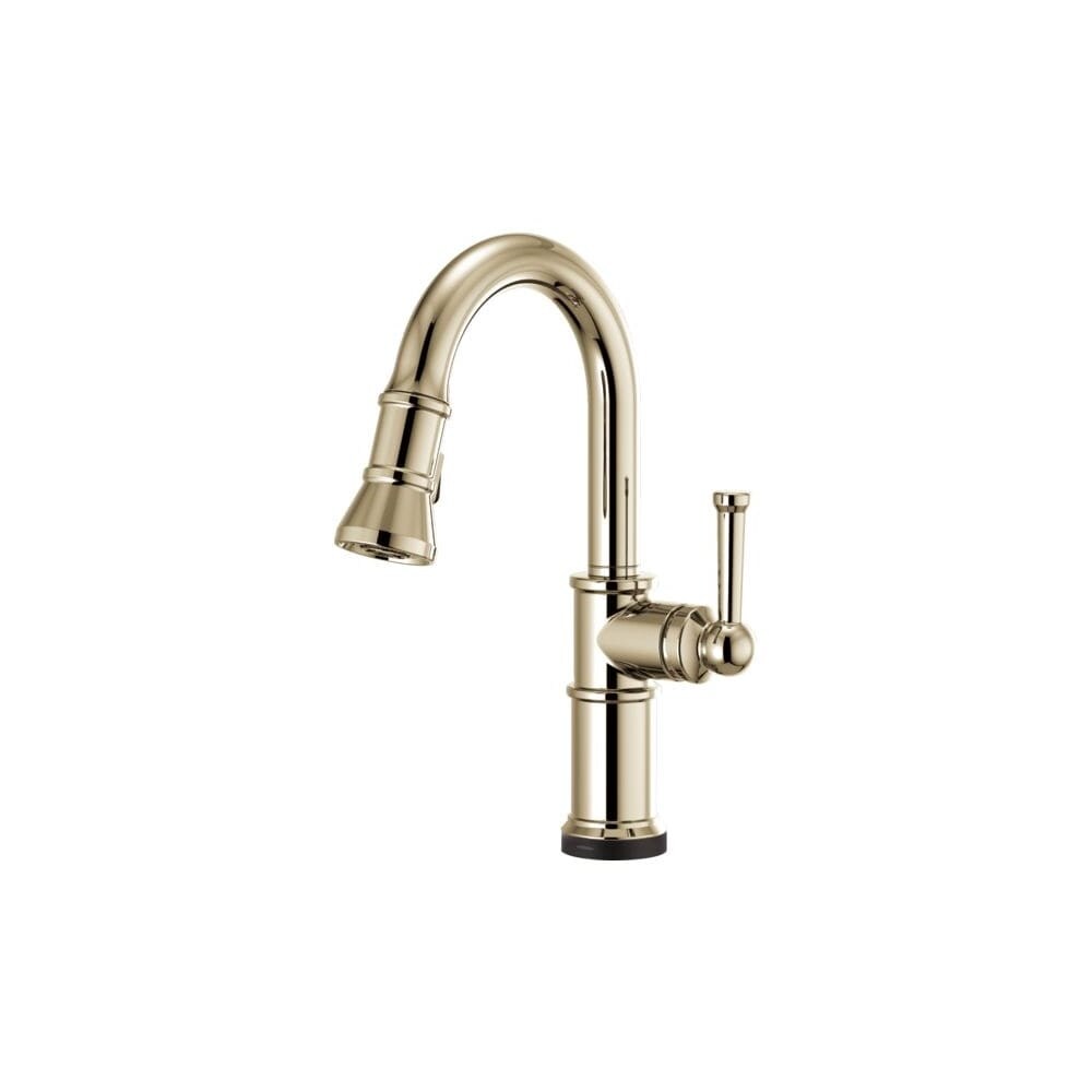 Shop Brizo 64925lf Artesso Pull Down Prep Faucet With Smarttouch Technology Brilliance Stainless Overstock 22909753