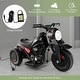 preview thumbnail 19 of 38, Gymax 6V Kids Bubble Car Electric Ride on Motorcycle w/ Music Button &