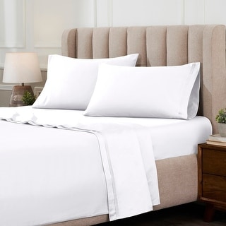 Superior Egyptian Cotton 1000 Thread Count Deep Pocket Solid Sheet Set