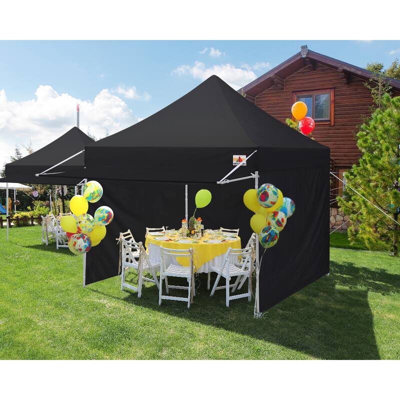 ABCCANOPY Pop up Canopy Tent with Awning and Sidewalls