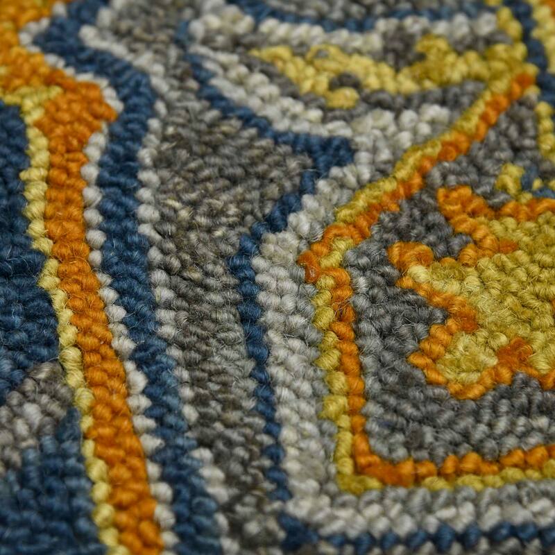 Everly Roe Boho Chic Hand-Tufted New Zealand Wool Area Rug