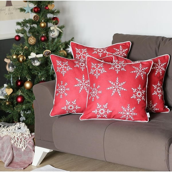 The Perfect Christmas Pillow For You! 18x18 Zippered Pillow Cover With – 1  Season At A Time
