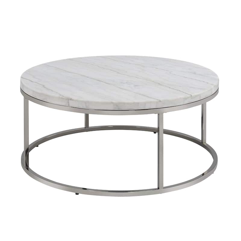 Natural Marble Top Coffee Table