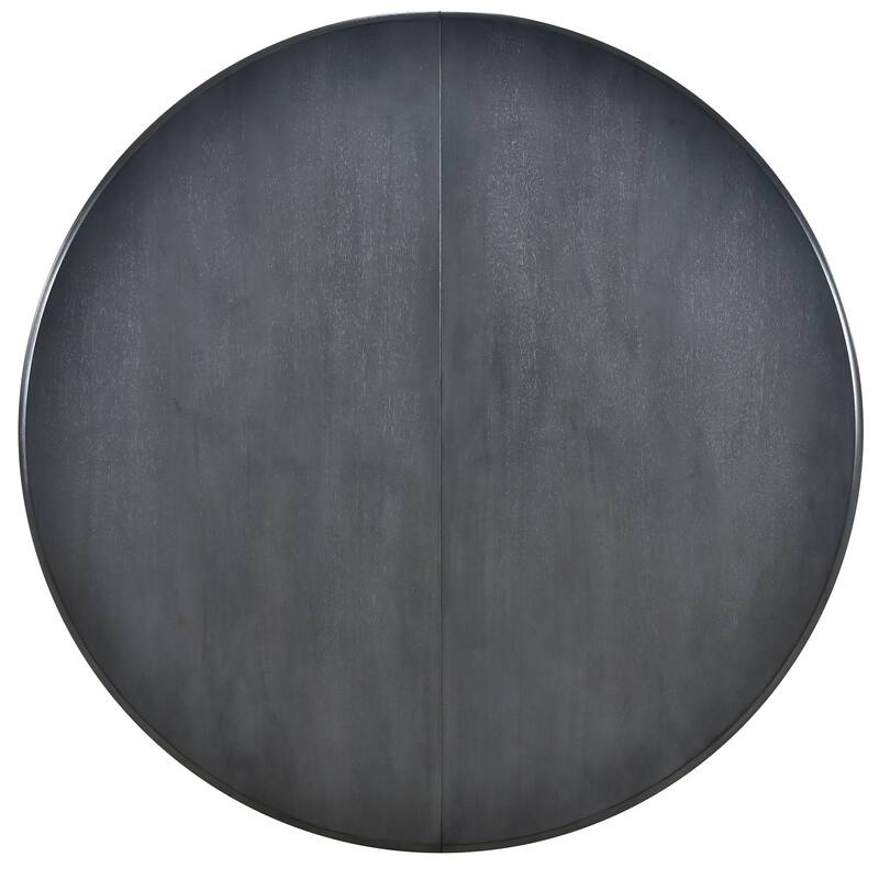 Wood Dining Table Round Extendable Dining Table
