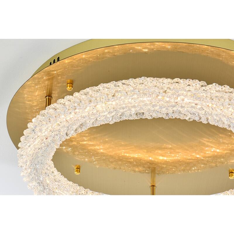22 inch Adjustable LED Flush Mount