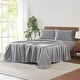 preview thumbnail 2 of 26, Modern Threads 100% Tencel Lyocell 4-Piece Sheet Set Platinum - California King