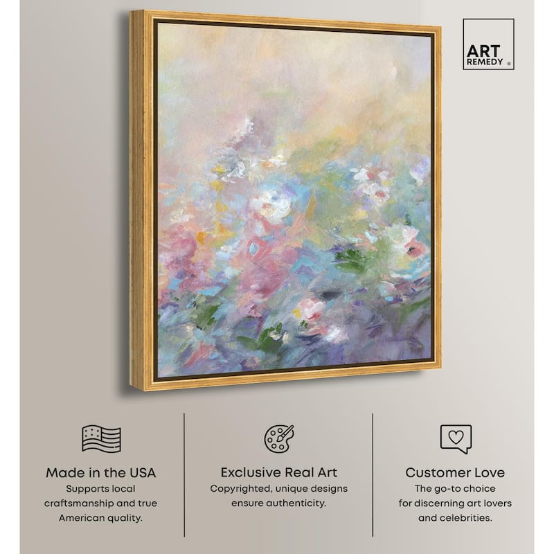 Mystical Garden II Canvas by Art Remedy