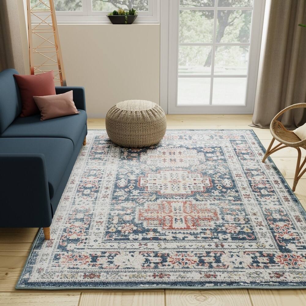Rugs America Gallagher Collection Sundara Transitional Vintage Area Rug