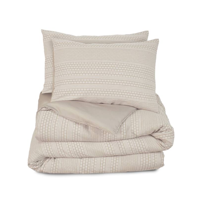 Vellux Sedona Oatmeal Comforter Set - Oatmeal - Queen