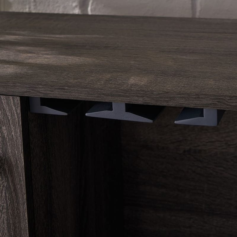 37.25" Modern WINE & BAR CABINET