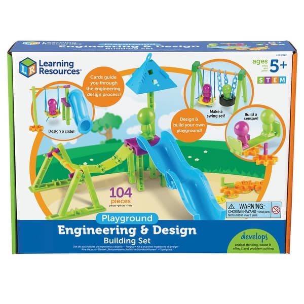 slide 2 of 5, Learning Resources STEM Engineering & Design Kit Multi - Kids