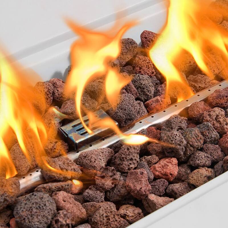 AVAWING 50,000 BTU 56" Rectangle Patio Propane Fire Pit Table