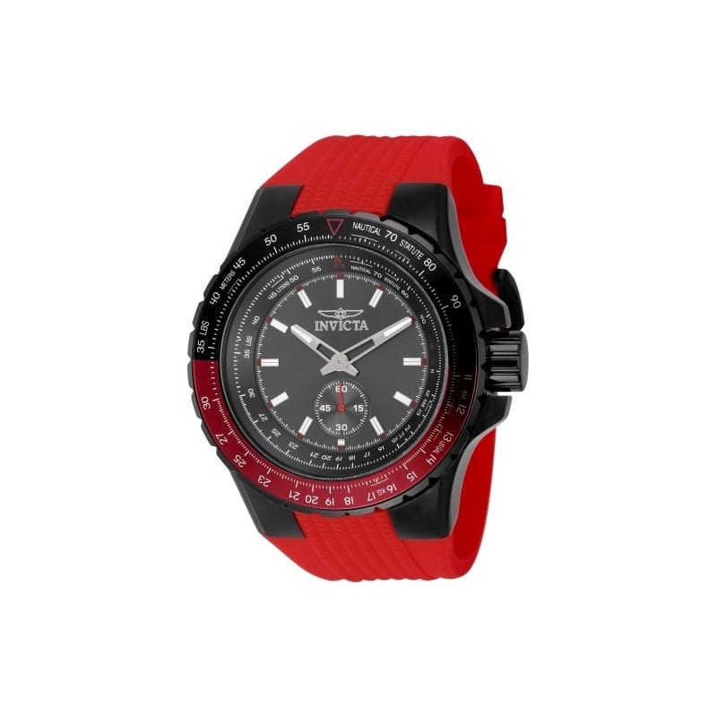 Invicta Men's 49302 Aviator Quartz Multifunction Gunmetal Dial Watch - Gun Metal