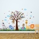 preview thumbnail 3 of 3, Walplus Happy Animal Zoo Grass Skirting Kid Wall Sticker Nursery Decor