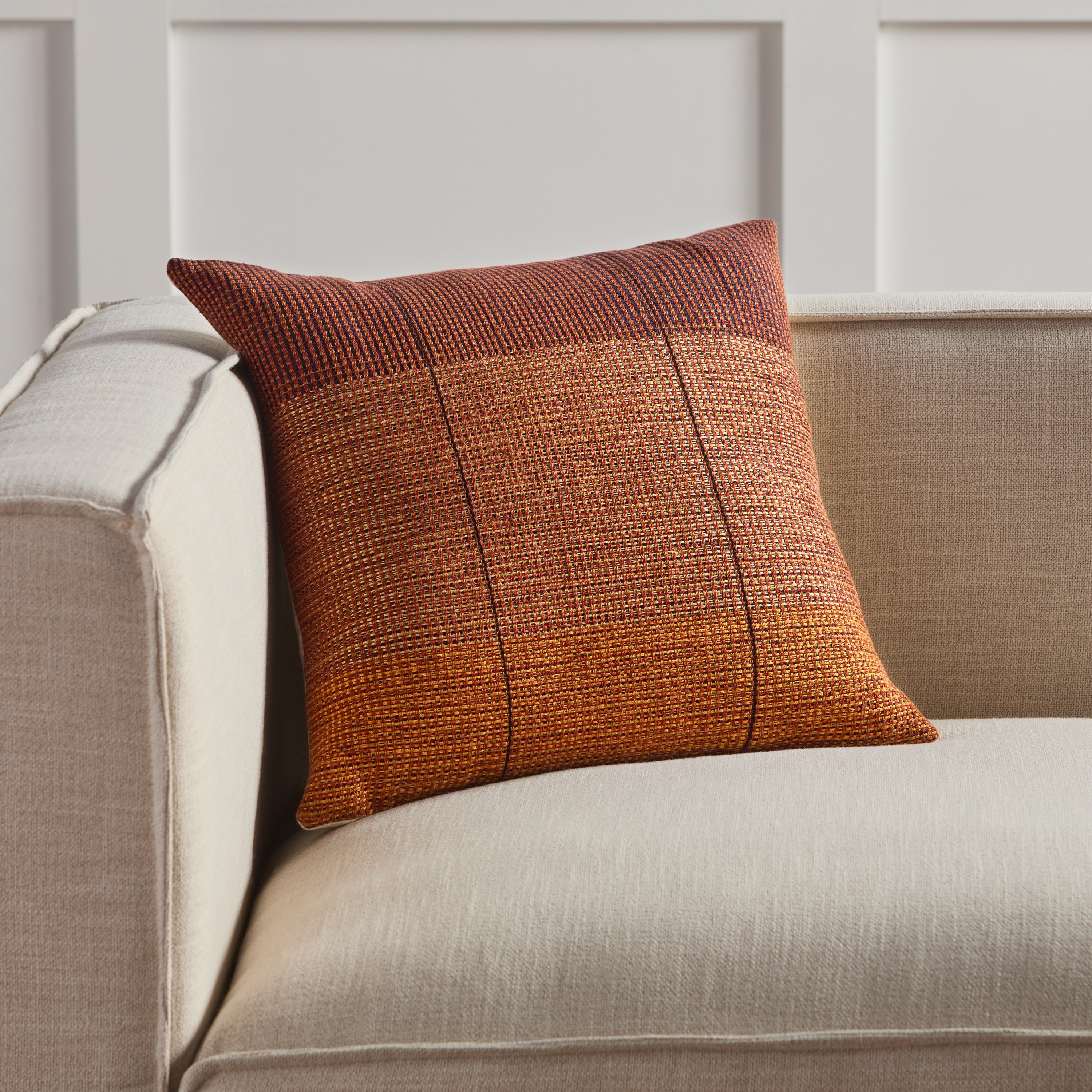 Wymond Tribal Red/ Gold Pillow