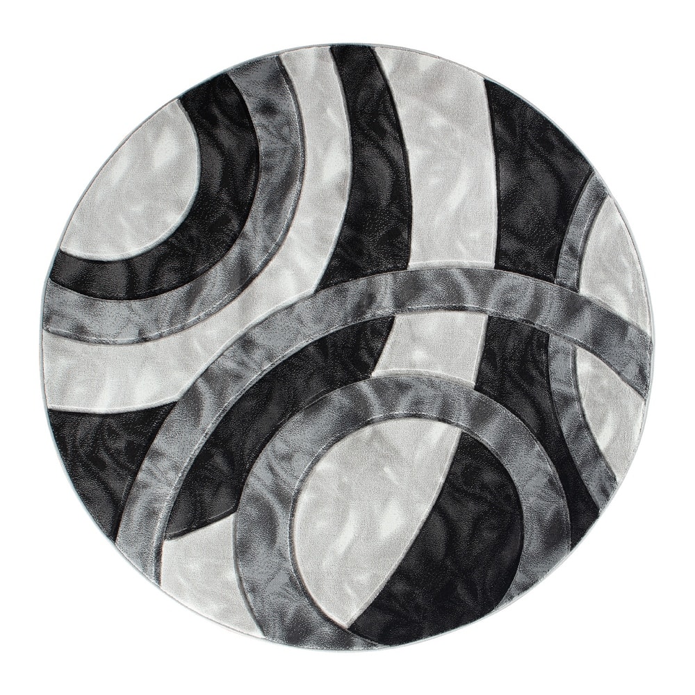 Orelsi Collection Abstract Area Rug