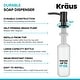 preview thumbnail 51 of 56, Kraus Kitchen Soap Dispenser