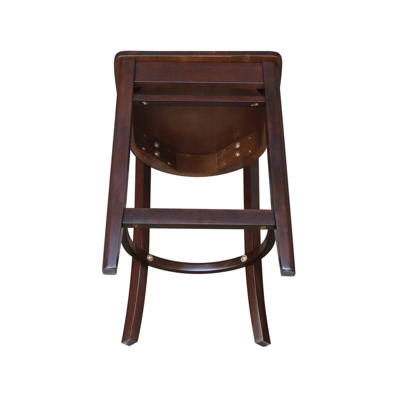International Concepts Solid Wood Emily Dining Stool