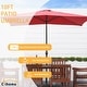 preview thumbnail 23 of 44, Clihome 10' x 6'5 Aluminum Rectangular Market Umbrella