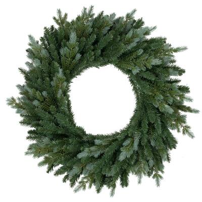 Spruce Artificial Christmas Wreath 36-Inch Unlit