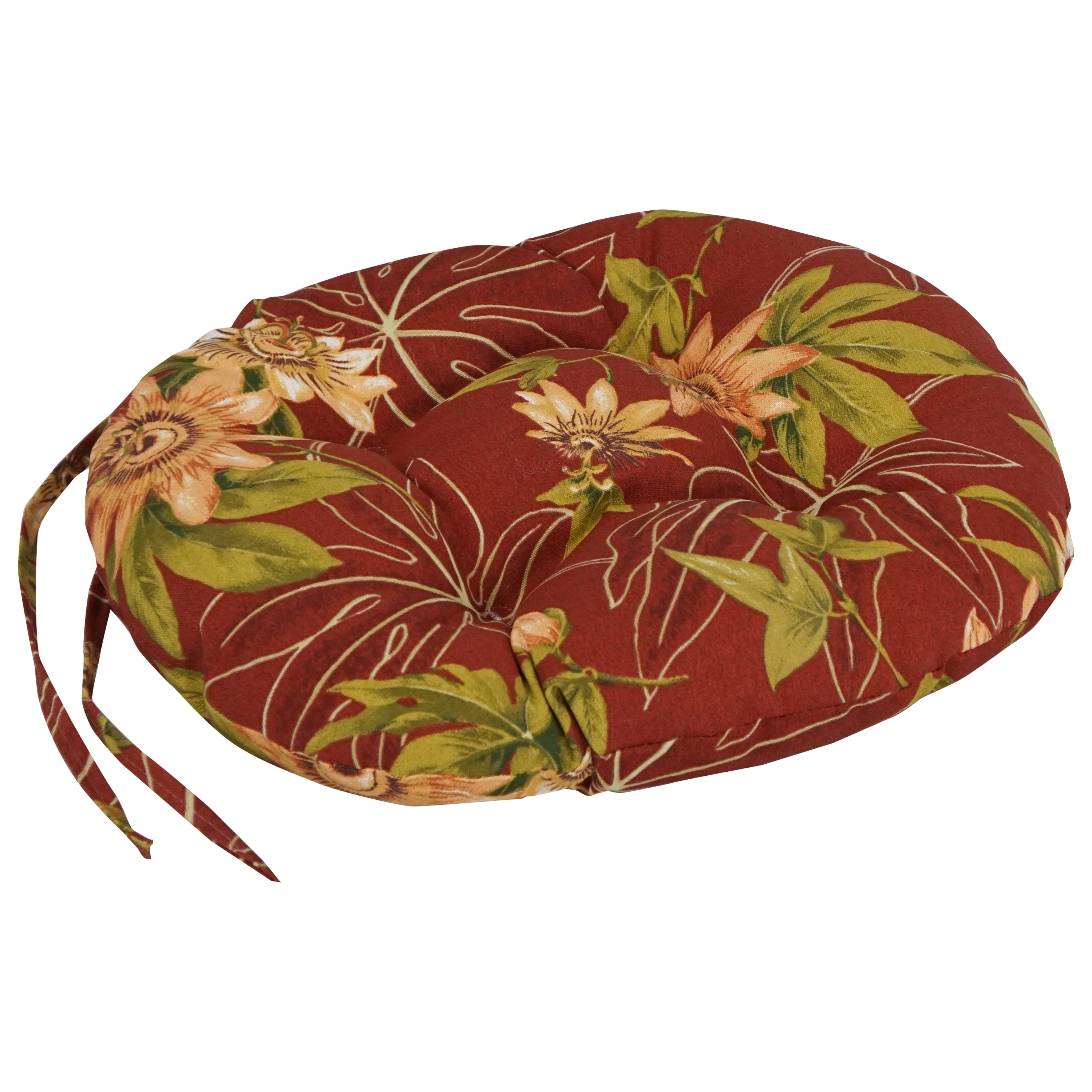 16-inch Round Tufted Indoor/Outdoor Chair Cushions (Set of - Picture 45 of 64