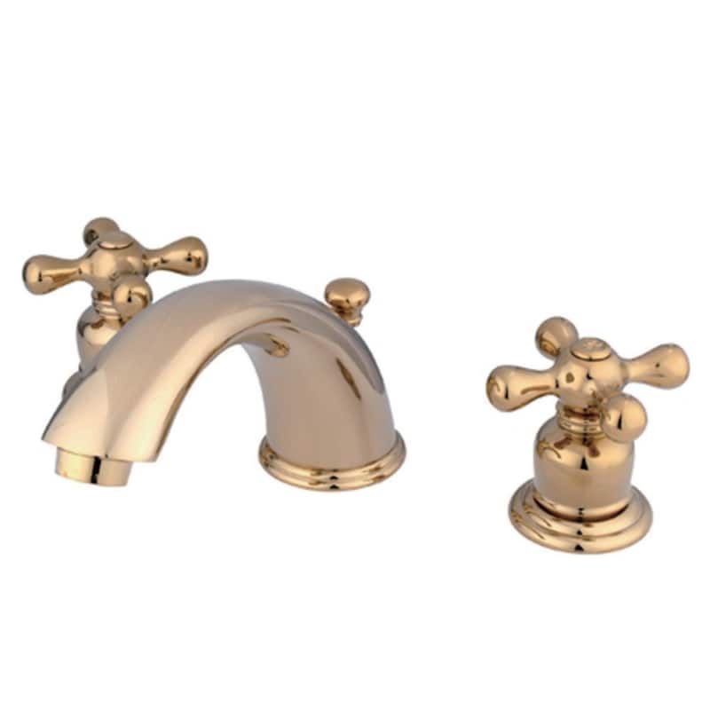 Kingston Brass Victorian Deck Mount Widespread Bathroom Faucet