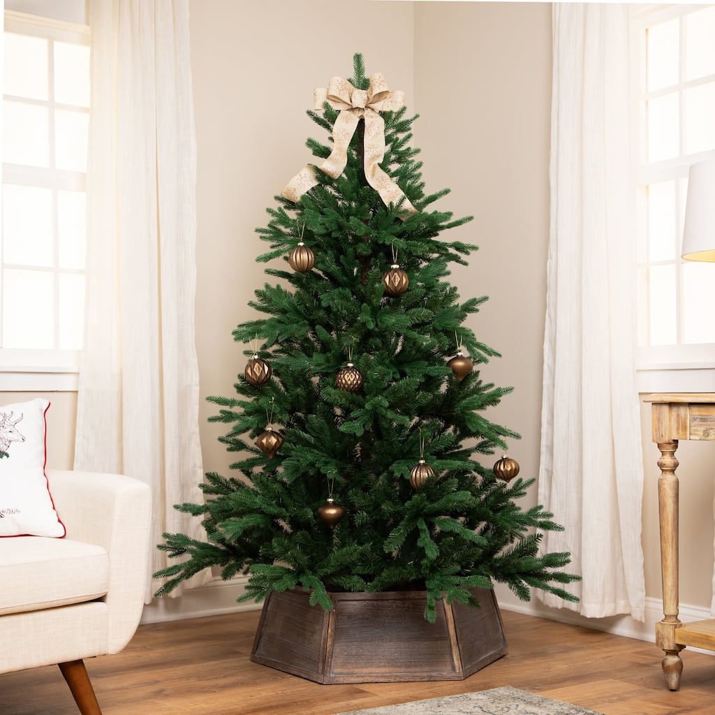 Real Touch™️ Full Alamosa Fir Artificial Christmas Tree - 6.5' -Unlit - 6 Foot