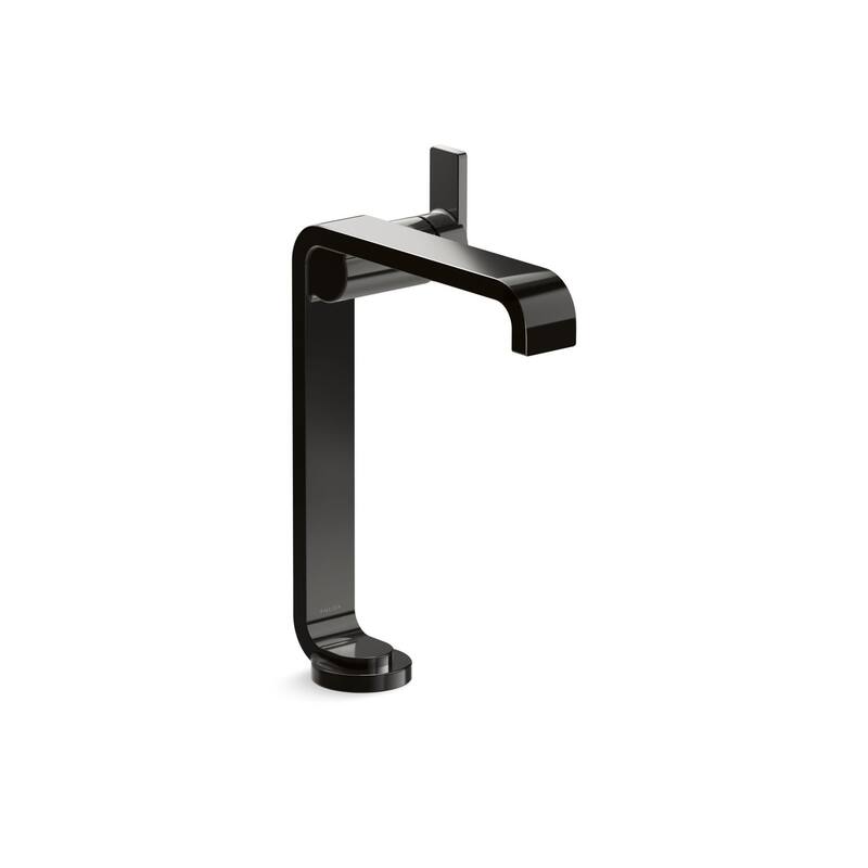 Kallista P34233-00 Guise Collection 1.2 GPM Vessel Single Hole - Polished Graphite