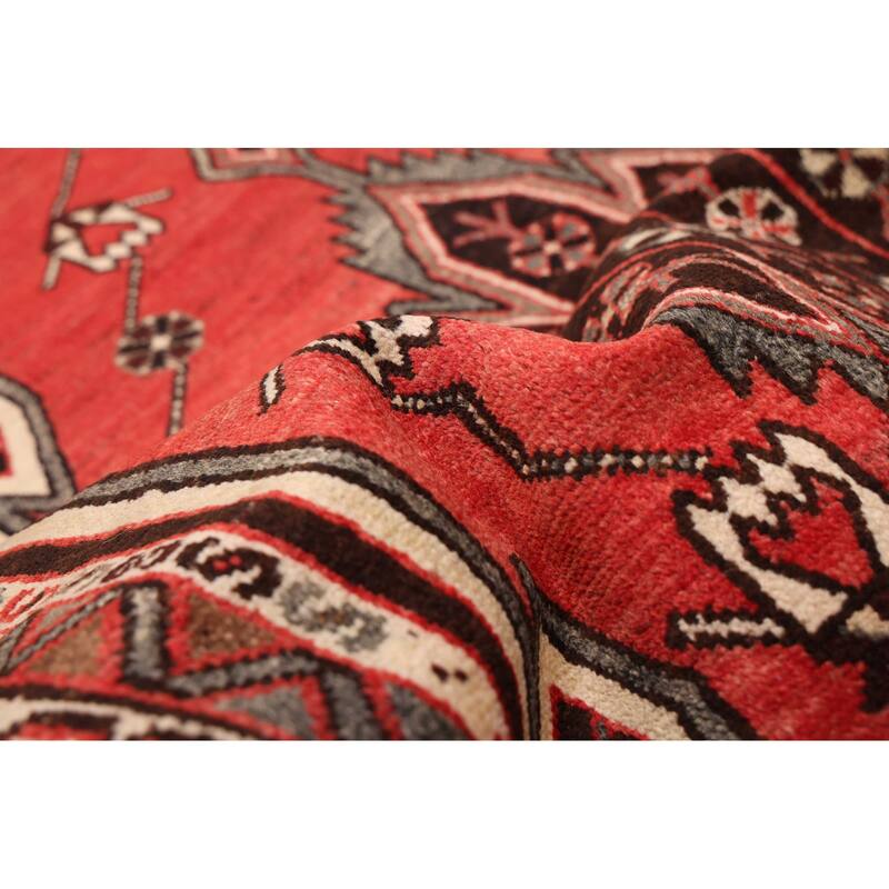 ECARPETGALLERY Hand-knotted Anadol Red Wool Rug - 4'5 x 6'7