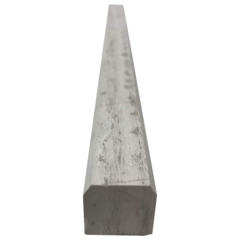 Slatewood Marble 0.75" x 12" Square Polished Bar Liner