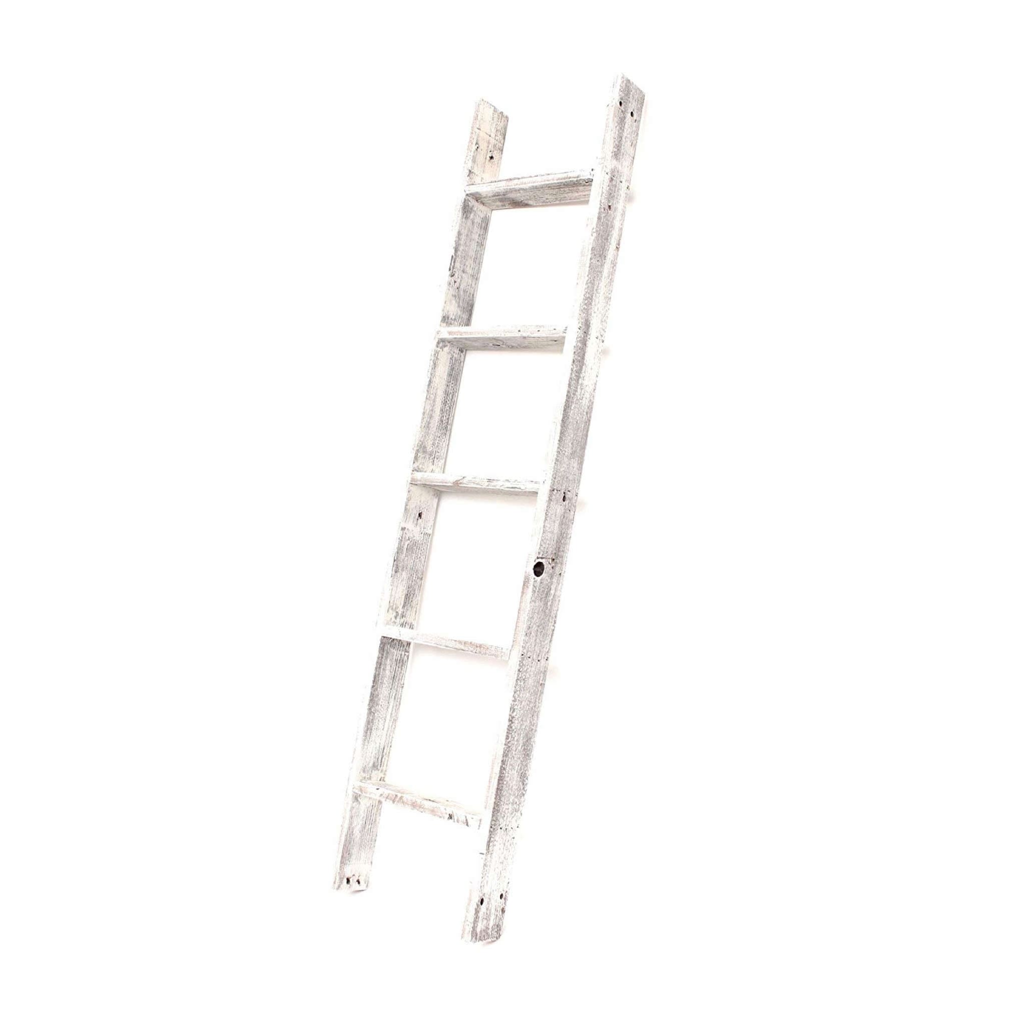 White step deals ladder shelf
