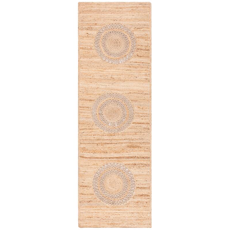 SAFAVIEH Handmade Natural Fiber Reveca Casual Solid Jute Rug