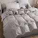 preview thumbnail 8 of 10, KASENTEX Down Comforter - Goose Duck Winter Warmth Down Comforter - Down and Feather Filling - Cotton Cover Duvet Insert