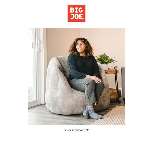 Big joe lux large milano blazer bean bag chair discount